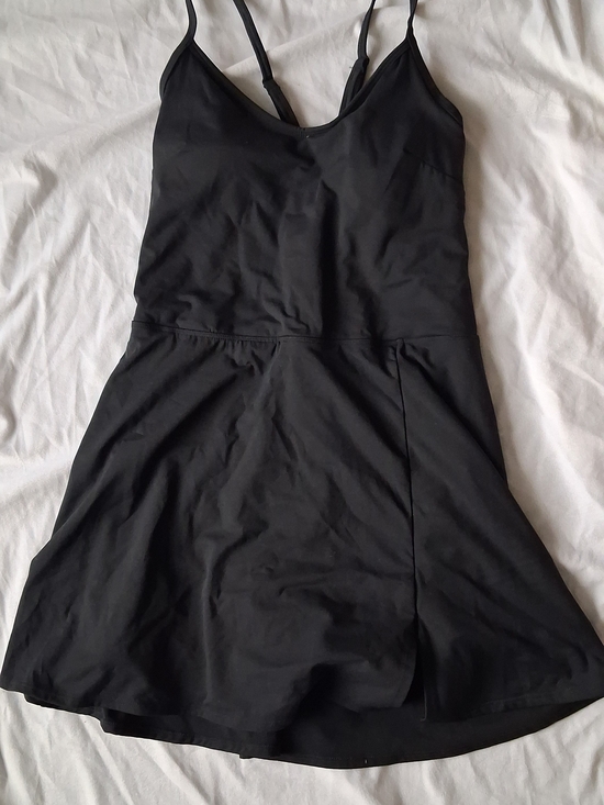 JoyLab Dresses & Skirts - Joylab Athletic Black Spaghetti Strap Skater Dress